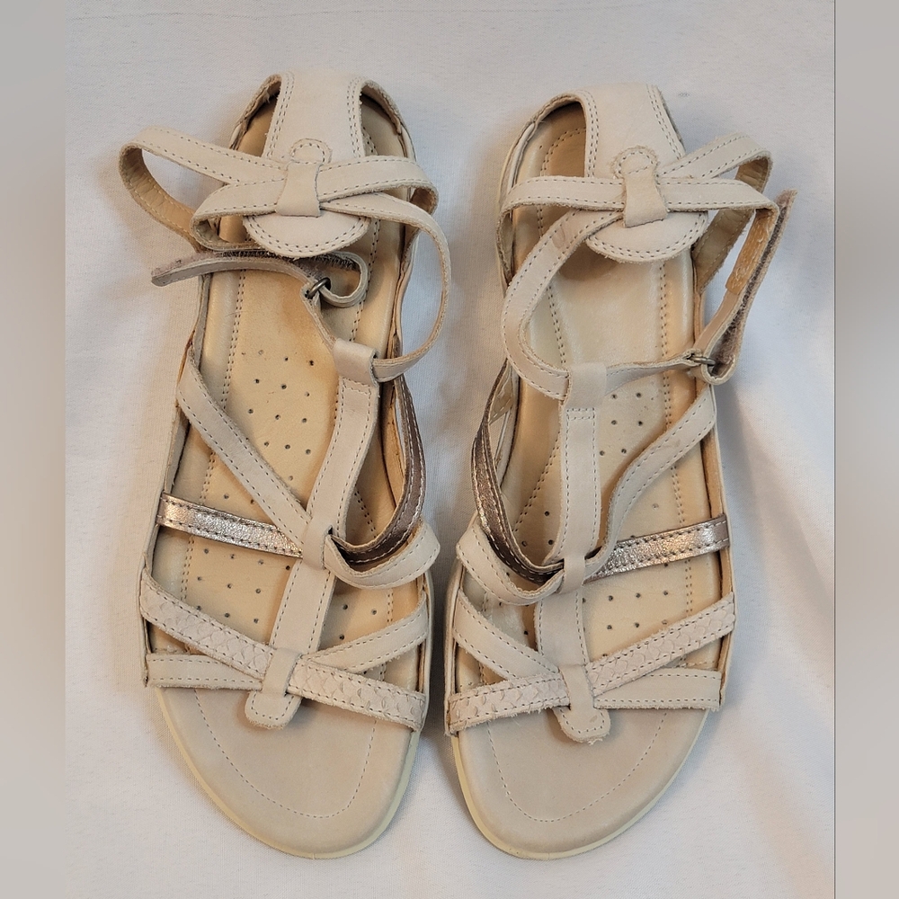 Ecco Leather Sandals 39, 8-8.5